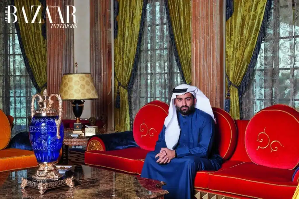 Abbas Sajwani featured in Harper's Bazaar Arabia Interiors press feature