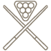Games room amenity icon for the AHS Tower