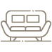 AHS Tower lounge seating amenity icon