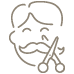 AHS Tower grooming and barber amenity icon